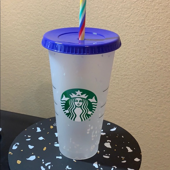 Starbucks confetti coloring changing cup - Picture 1 of 1